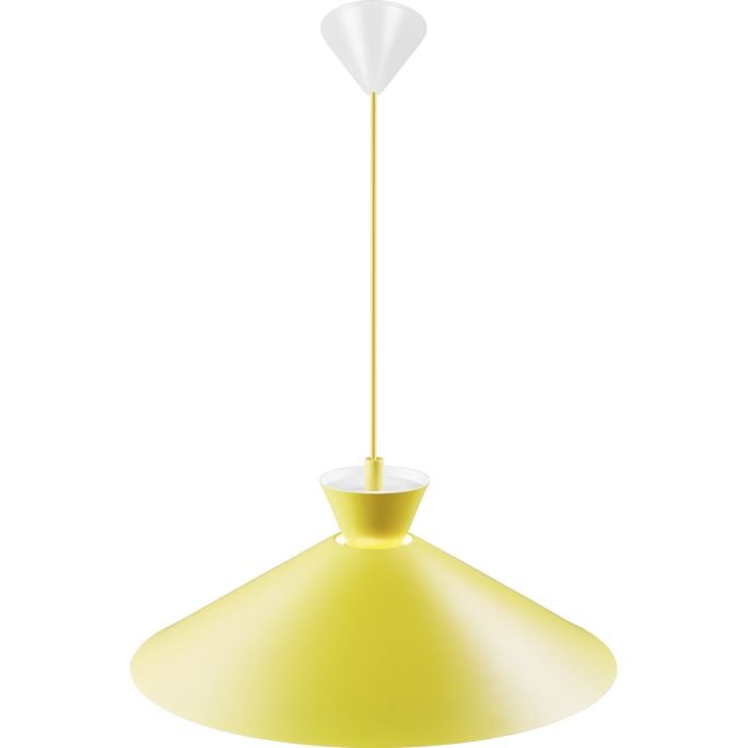 Hanglamp Dial geel