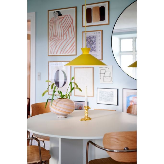 Hanglamp Dial geel