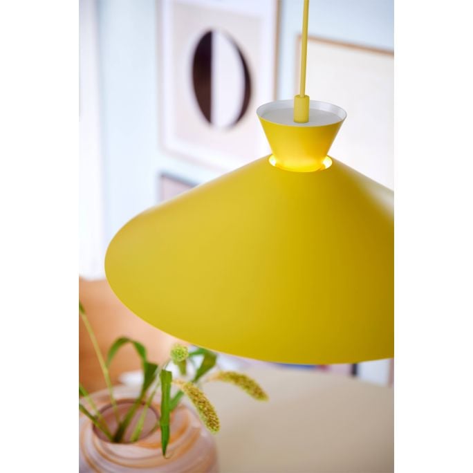 Hanglamp Dial geel