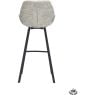 Barstoel Lizz 80cm stof Taupe