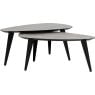 Salontafelset Luna Niervorm 95/95 cm