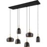 Hanglamp Chiraz mat zwart Excl. 6x E27 4,9W
