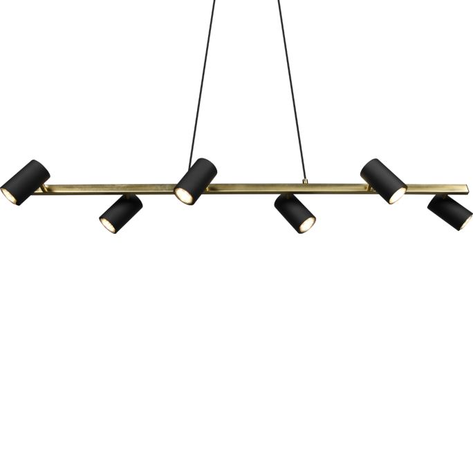 Hanglamp Mikay goud excl. fitting 6x GU10 3W