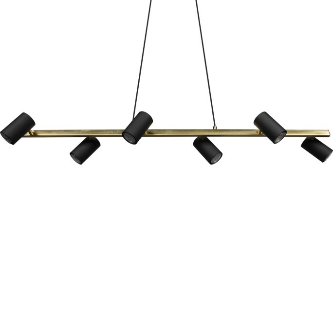 Hanglamp Mikay goud excl. fitting 6x GU10 3W