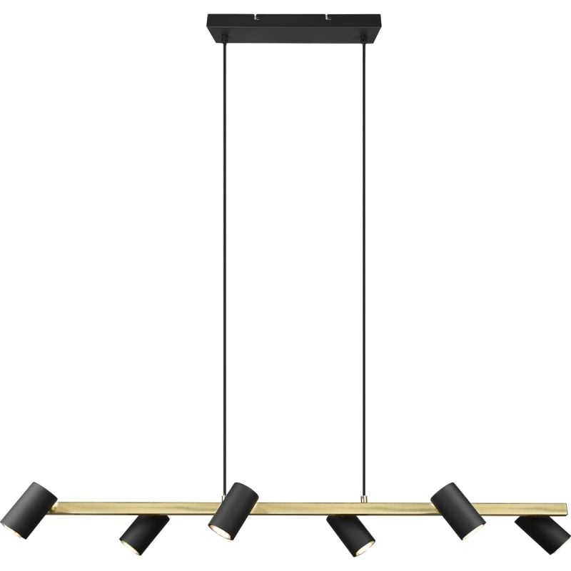 Hanglamp Mikay goud excl. fitting 6x GU10 3W afbeelding