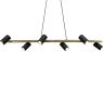 Hanglamp Mikay goud excl. fitting 6x GU10 3W