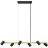 Hanglamp Mikay goud excl. fitting 6x GU10 3W
