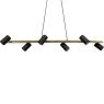 Hanglamp Mikay goud excl. fitting 6x GU10 3W