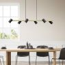 Hanglamp Mikay goud excl. fitting 6x GU10 3W