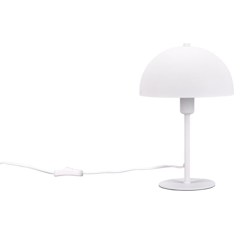 Tafellamp Nola mat wit excl. 1x E14 4,9W afbeelding