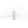Plafondlamp Chapeau mat wit Excl. 1x E27 7W