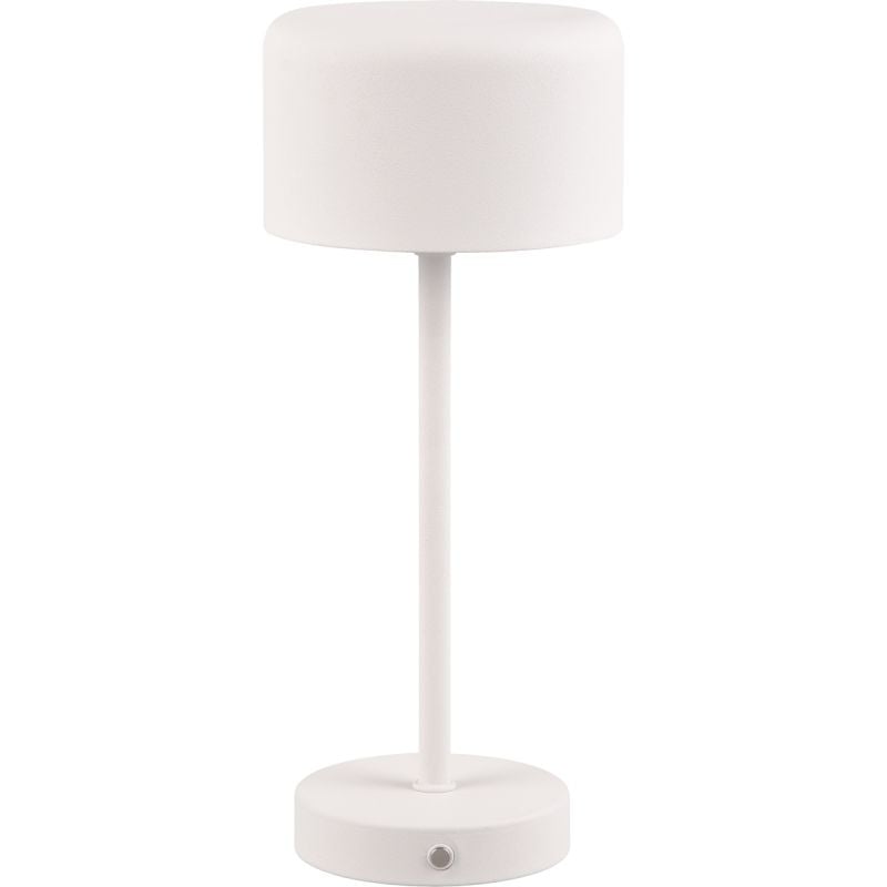 Tafellamp Jeff mat wit incl. 1x SMD 1,5W afbeelding