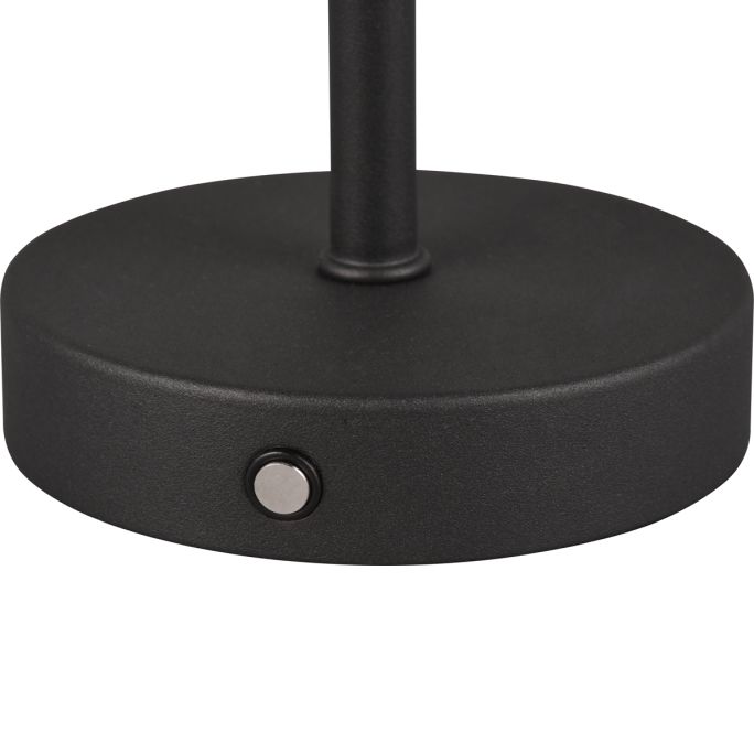 Tafellamp Jeff zwart mat incl. 1x SMD 1,5W