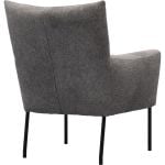 Fauteuil Robin met gladde rug
