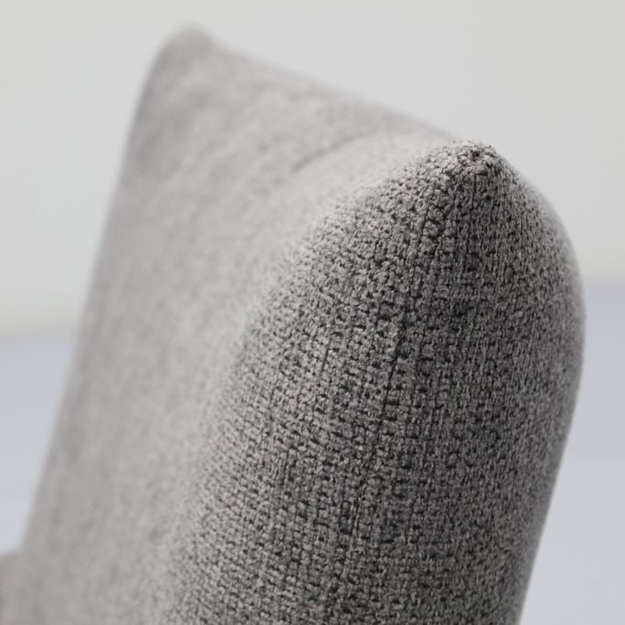 Fauteuil Robin met gladde rug