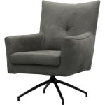 Fauteuil Robin met rug met intrekking