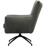 Fauteuil Robin met rug met intrekking