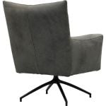 Fauteuil Robin met rug met intrekking