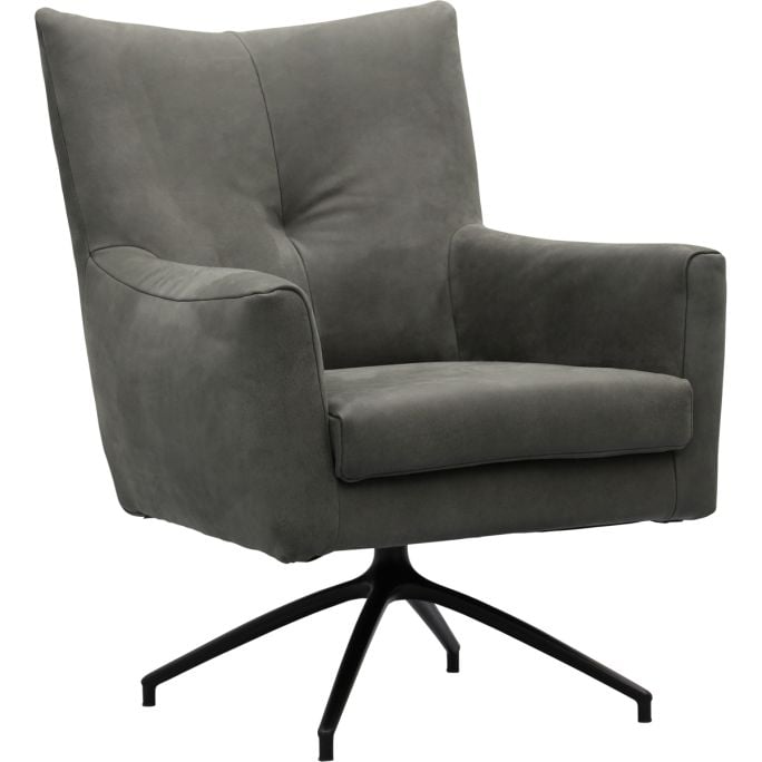 Fauteuil Robin met rug met intrekking