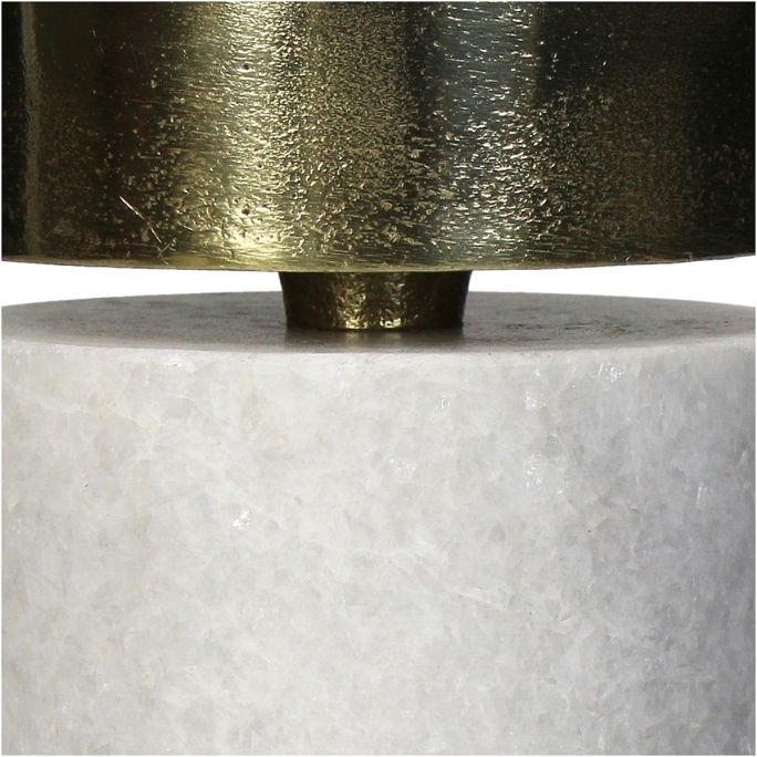 Waxinelichthouder Marble 15cm hoog