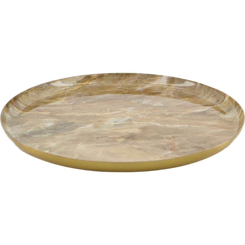 Dienblad Marble bruin afbeelding