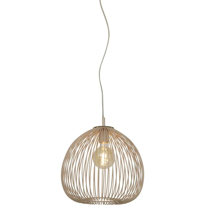 Plafondlamp babykamer ibiza touw wit
