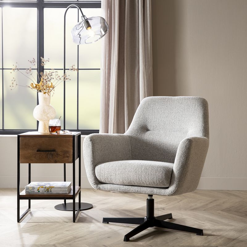 Draaifauteuil Suso Oasis Shell