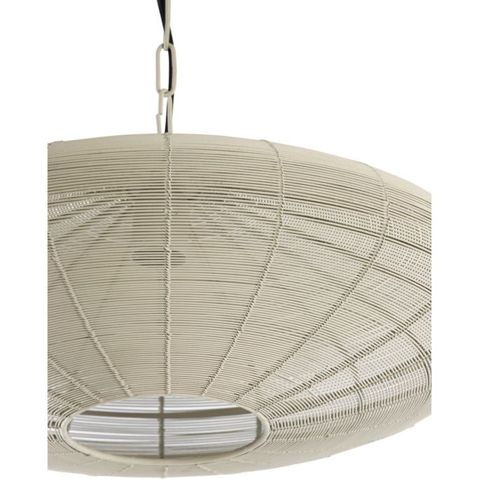 Hanglamp (D)51X20 Cm Bahoto Mat Crème