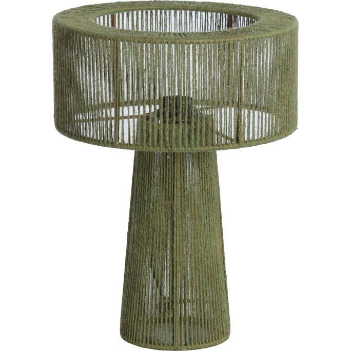 Tafellamp (D)29,5X40 Cm Selva Jute Groen