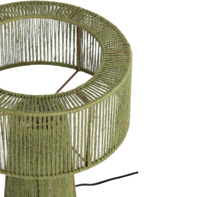 Tafellamp (D)29,5X40 Cm Selva Jute Groen