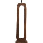 Vloerlamp 38x12x125 cm Kelafo hout chocolade bruin