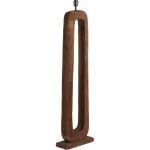 Vloerlamp 38x12x125 cm Kelafo hout chocolade bruin