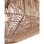 Wandlamp D43x115 cm Lyra naturel+mat zwart