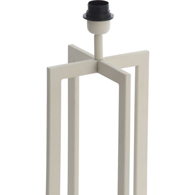 Lampvoet 21X21X46 Cm Mace Crème