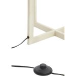 Vloerlamp 30X30X140 Cm Mace Crème