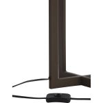 Lampvoet 21X21X46 Cm Mace Bruin