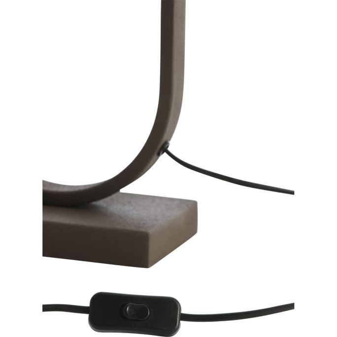 Lampvoet 20X10X45 Cm Jamiri Bruin