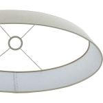 Lampenkap Sendai ovaal 45x21x32 cm zand