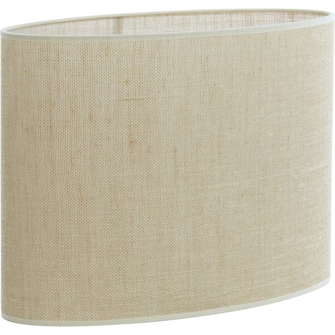 Lampenkap Sendai ovaal 45x21x32 cm zand