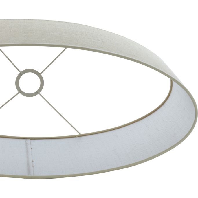 Lampenkap Sendai ovaal 45x21x32 cm zand