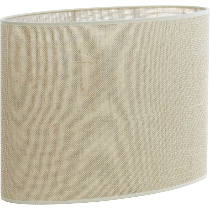 Lampenkap Sendai ovaal 45x21x32 cm zand