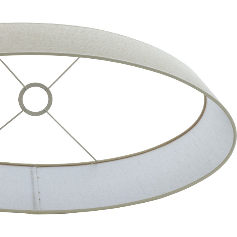 Lampenkap Sendai ovaal 45x21x32 cm zand