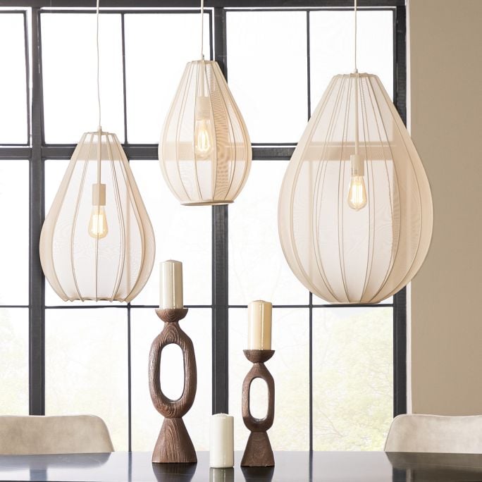 Hanglamp (D)38X52,5 Cm Itela Zand