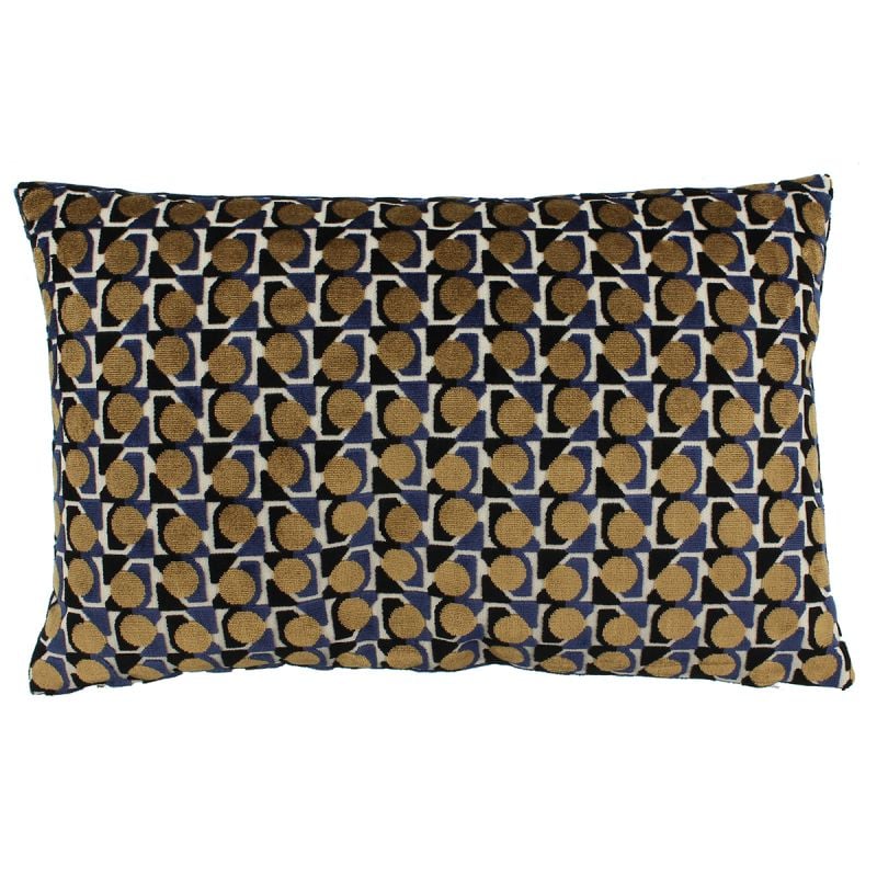 Kussenhoes Capsule 40x60 cm Indigo/Gold afbeelding