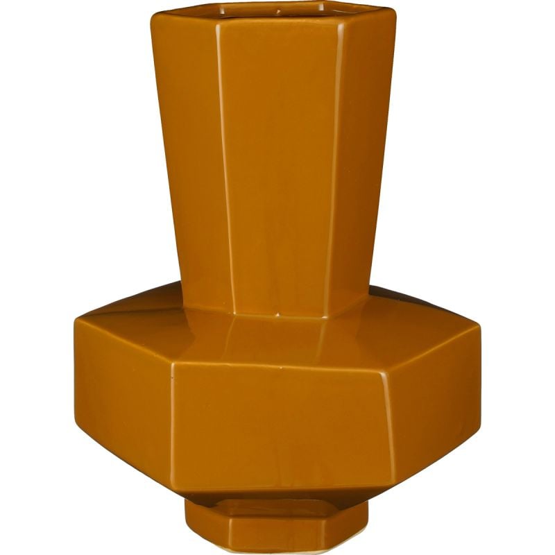 Vaas Geometric oker afbeelding
