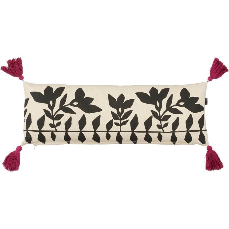 Sierkussen Flower creme afbeelding