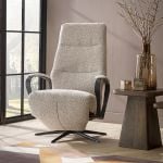 Relaxfauteuil Lisa manueel verstelbaar