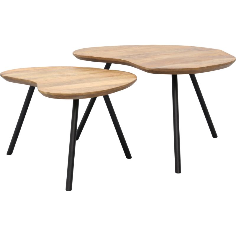 Salontafel Alex set van 2