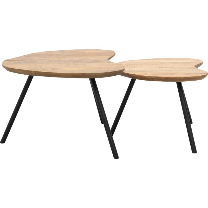 Salontafel Alex set van 2