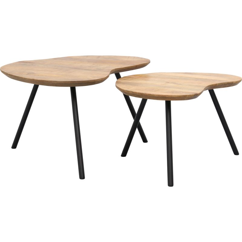 Salontafel Alex set van 2